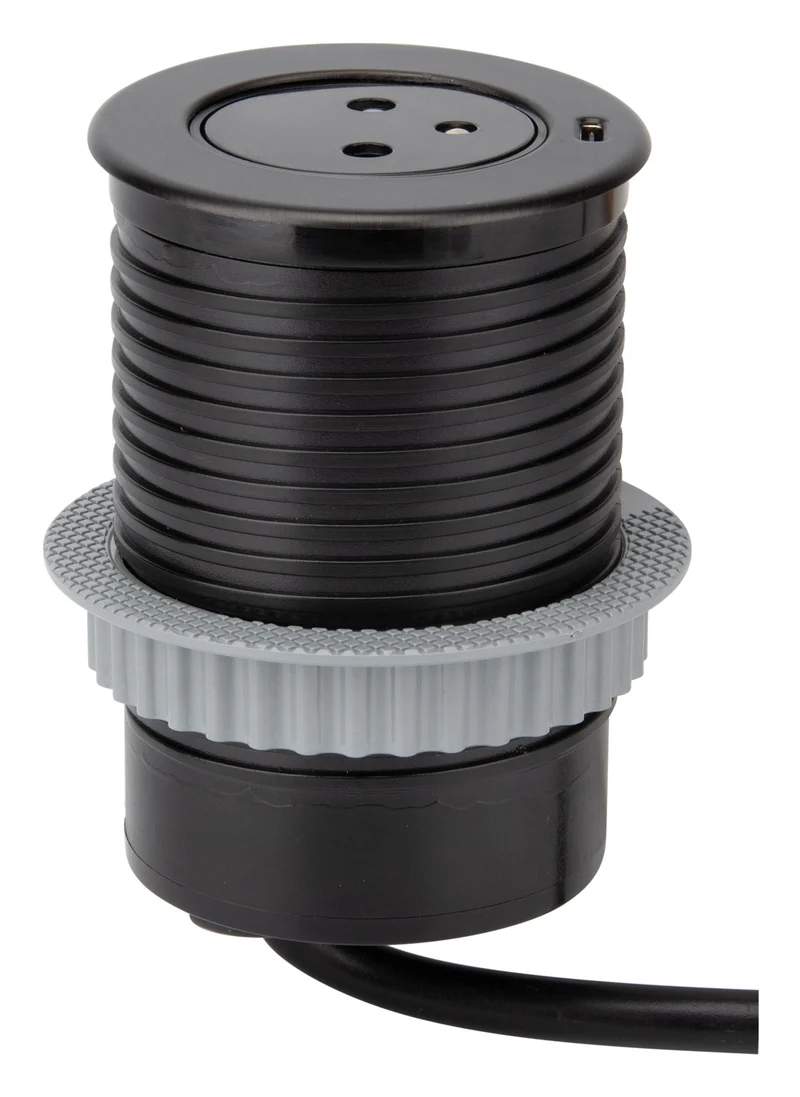 Prise encastrée EasyEject 16A (2P+T) + port USB - Otio