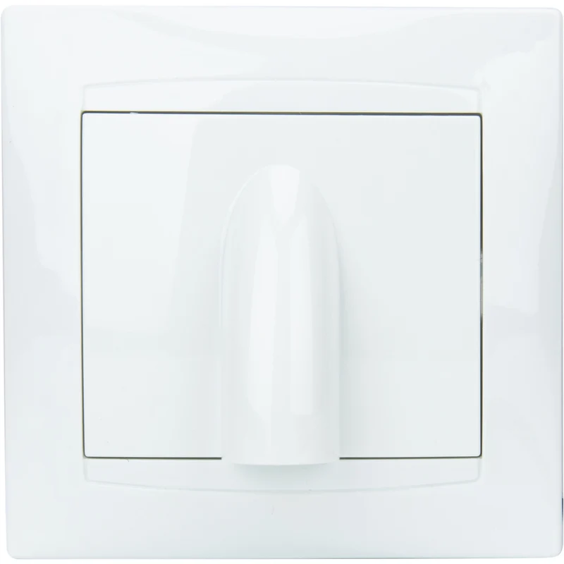 Cache pour sortie de câble Ø5/12mm Zyna - Blanc - Zenitech