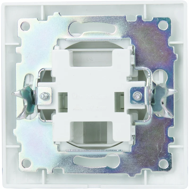 Cache pour sortie de câble Ø5/12mm Zyna - Blanc - Zenitech