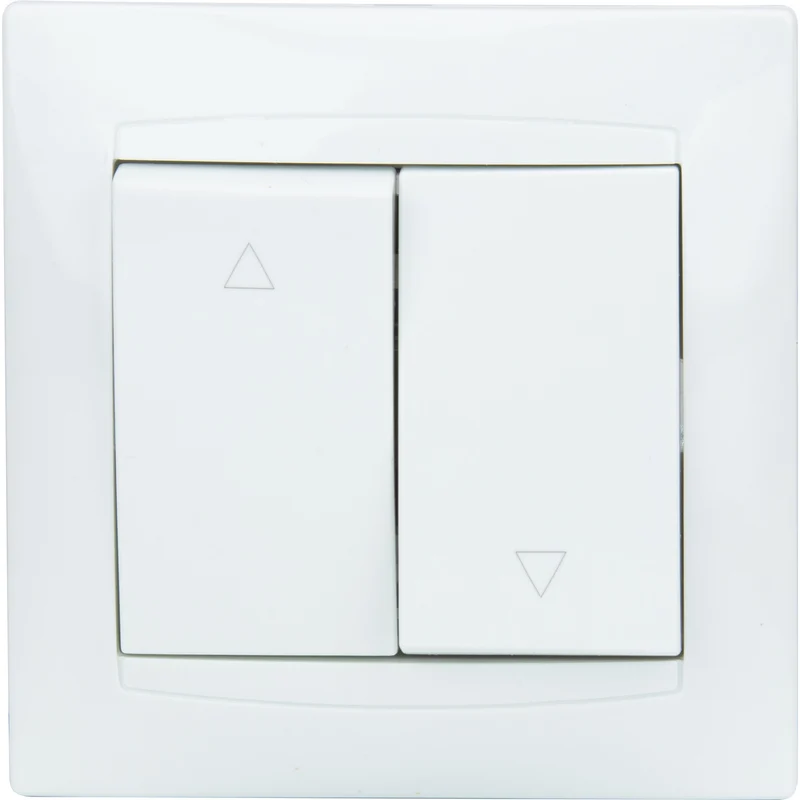 Commande volets roulants Zyna - Blanc - Zenitech