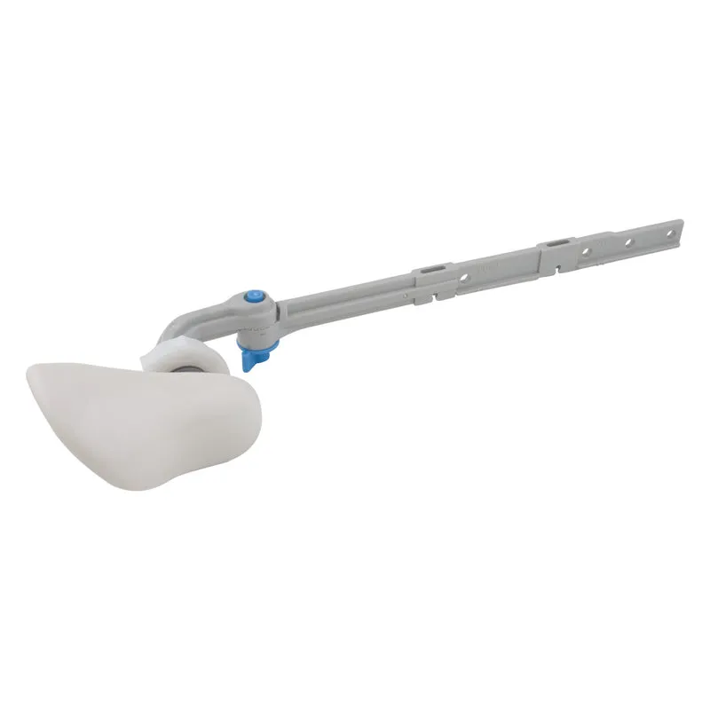 Levier de chasse d’eau ajustable de 4"à 8", blanc