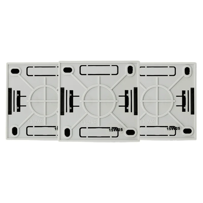 Lot de 3 interrupteurs en saillie Bel Vue - Zenitech