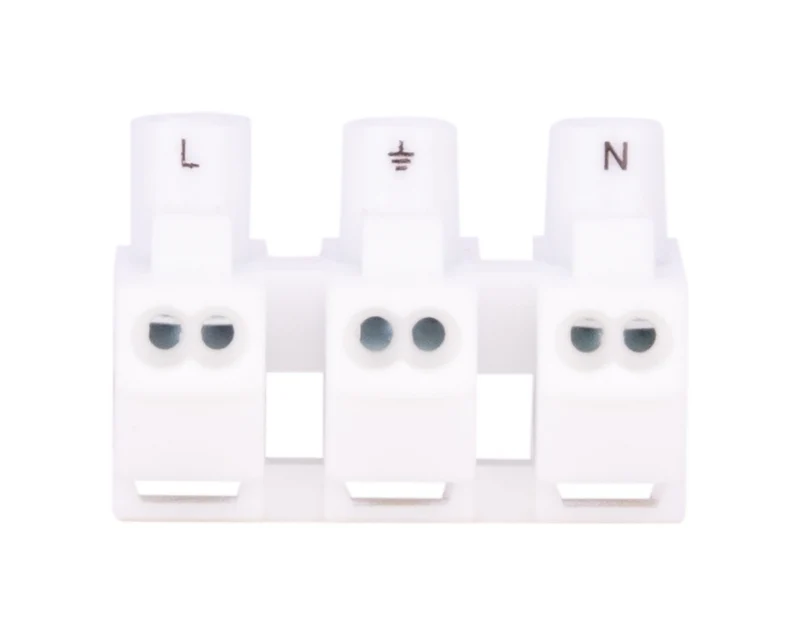 Connectique de luminaire / domino 3 pôles - Zenitech