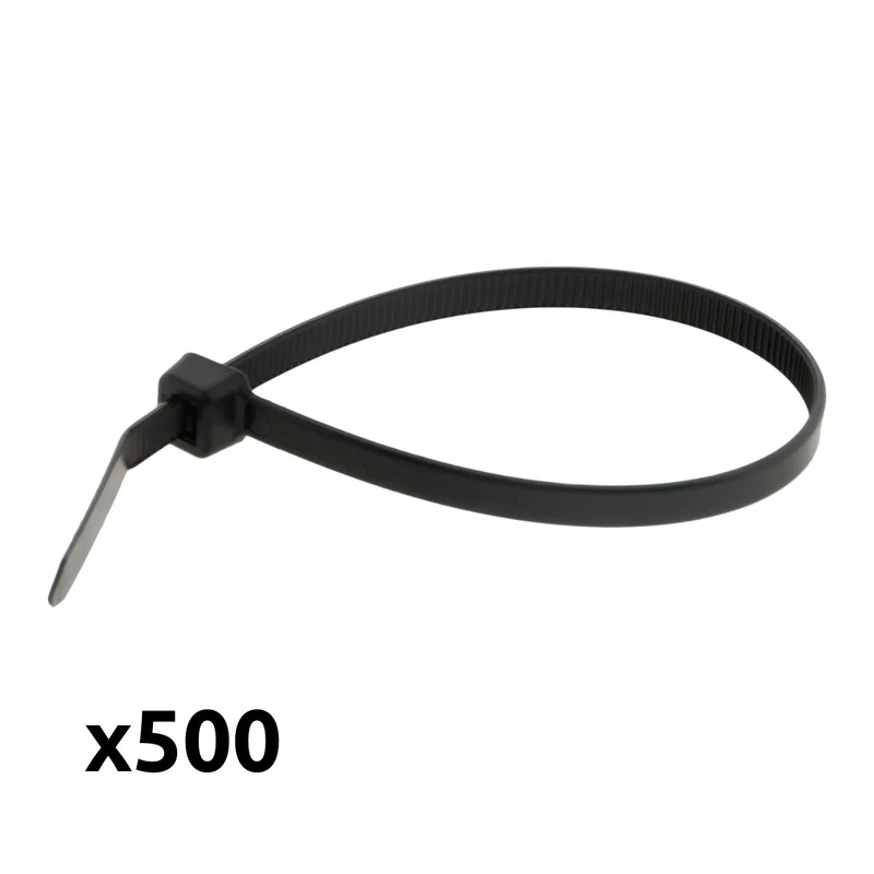 Lot de 500 colliers de câblage - Zenitech