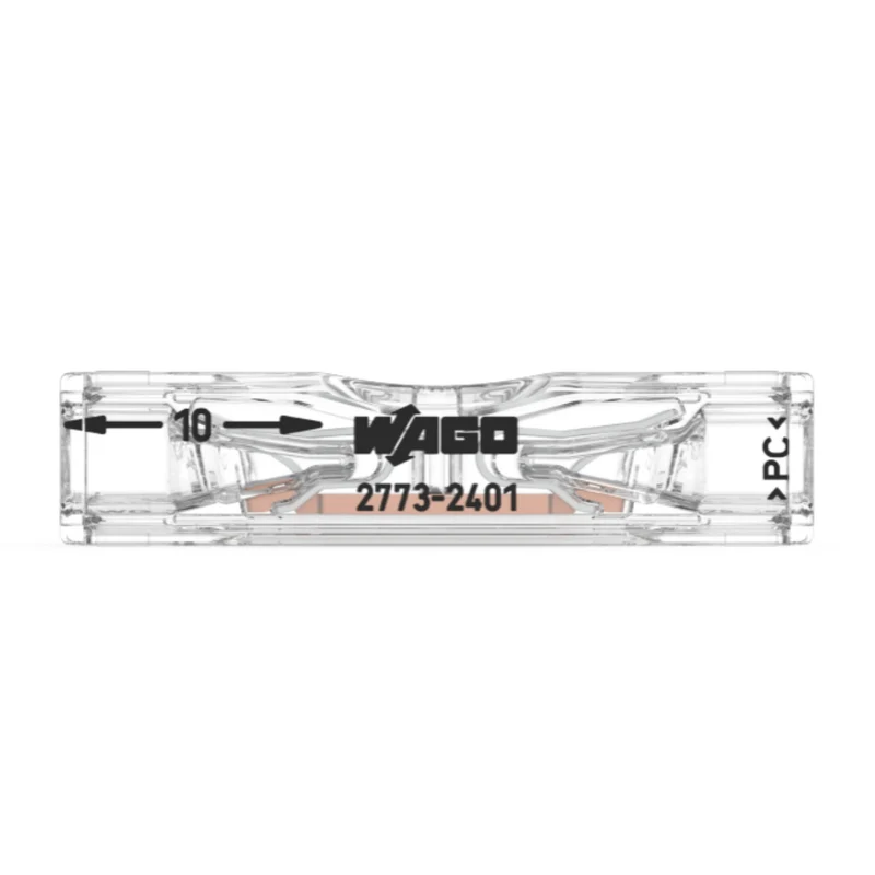 Sachet de 10 bornes Inline série 2773 - Wago
