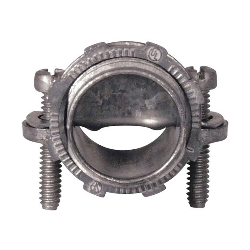 Connecteur à sellette droit à 2 vis pour une bride, 3/8" (40 unités)