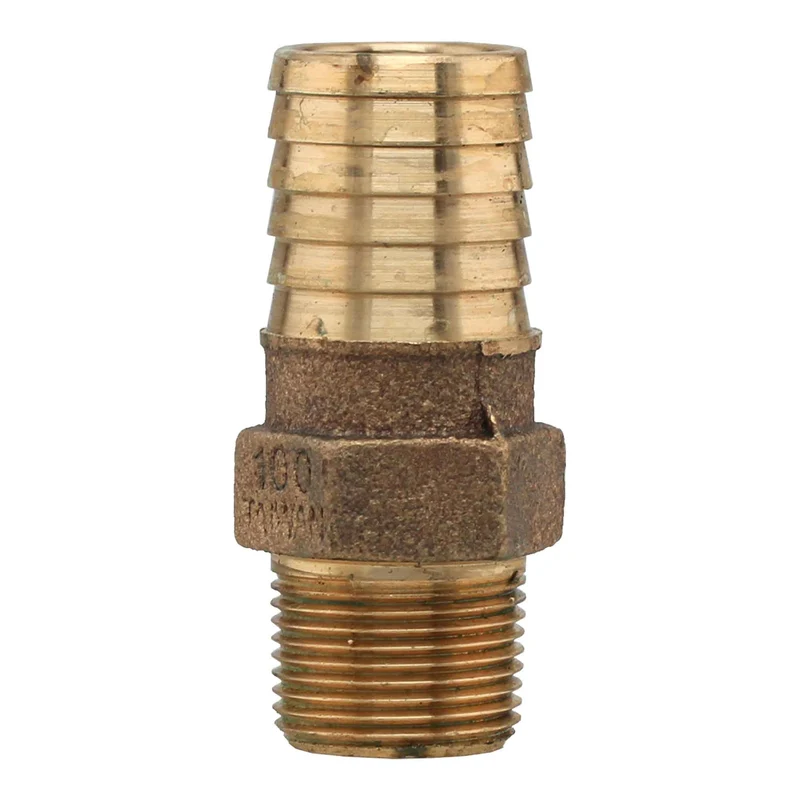 Adaptateur mâle avec insertion en laiton, 3/4" x 1"