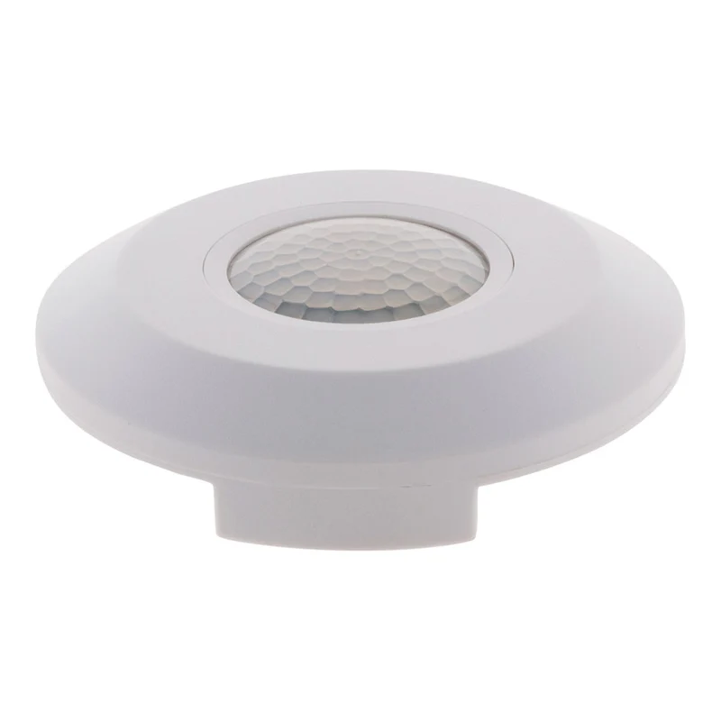 détecteur de mouvement plafonnier extraplat IP20 - Blanc - Zenitech