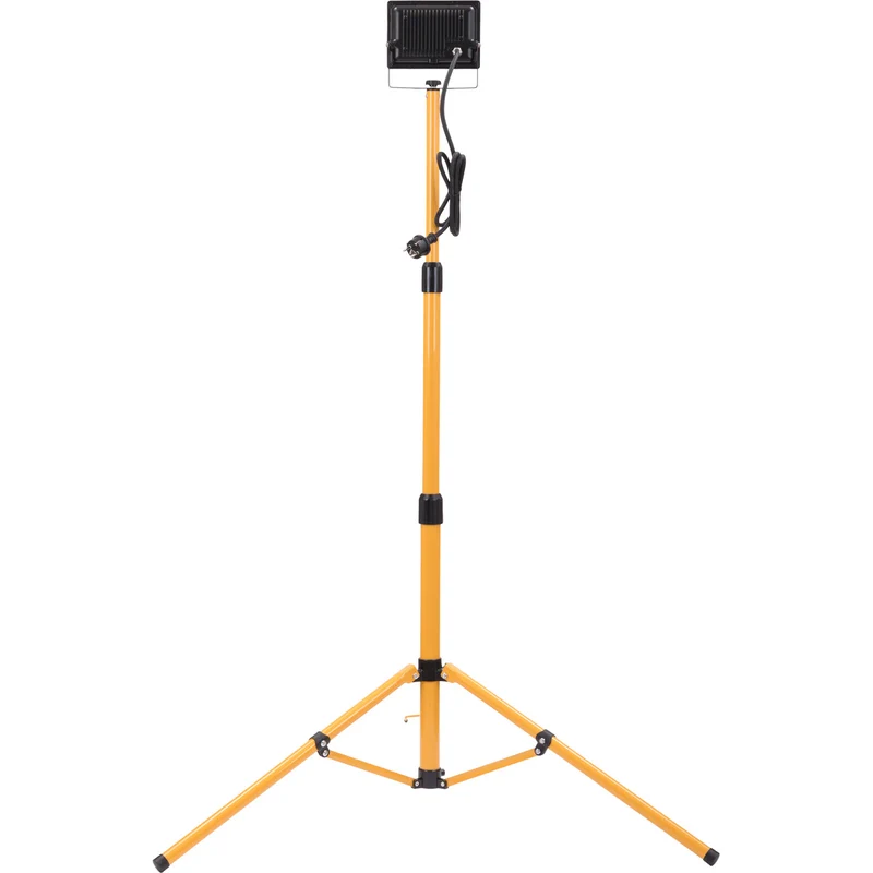 Projecteur LED trépied 30W IP65 - Jaune - Zenitech
