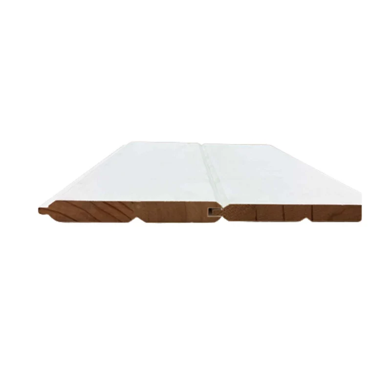 Lambris en pin jointé apprêté Patron 17-19 Calypso, 5/8'' x 6'' x 8'