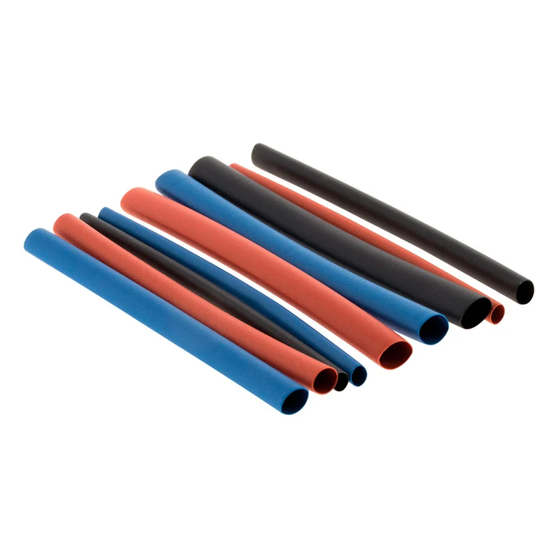 18 gaines thermo rétractables pour fils et cosses Ø1,6mm à Ø5mm - Zenitech