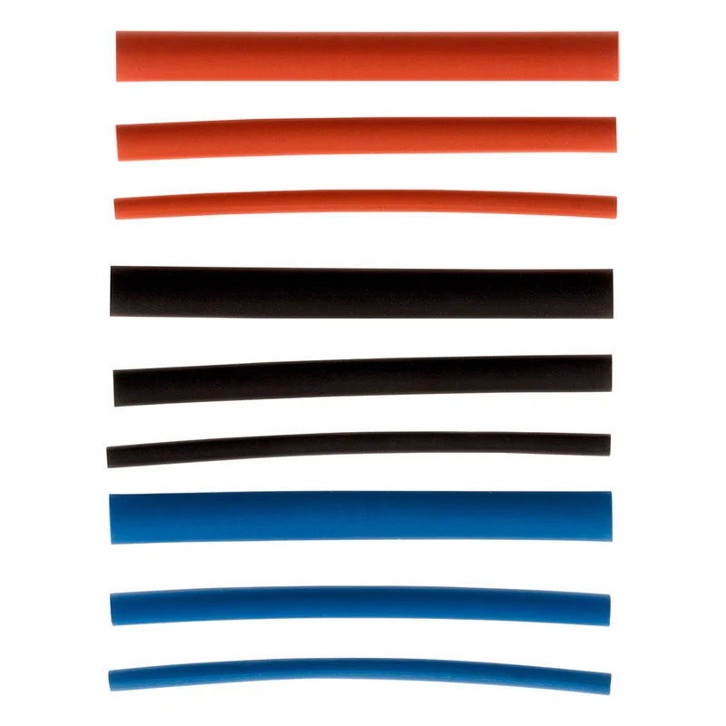 18 gaines thermo rétractables pour fils et cosses Ø1,6mm à Ø5mm - Zenitech