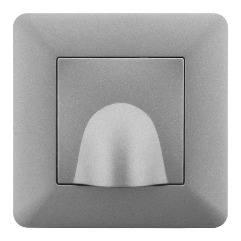 Plaque sortie de câble 16A titanium - Artezo - Zenitech