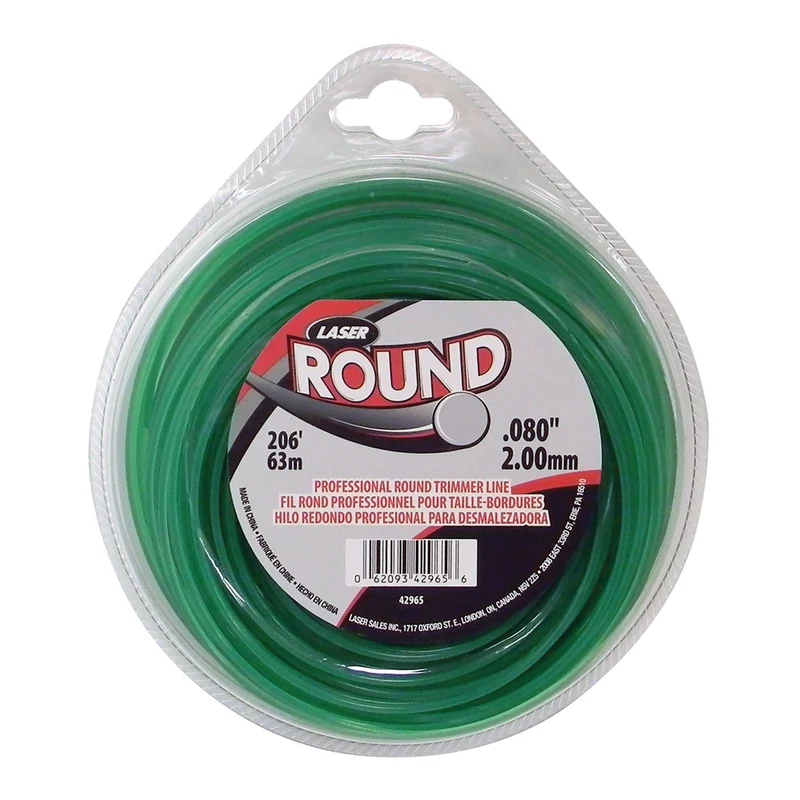 Fil rond pour coupe-bordure, 0,080'' x 206' (vert)