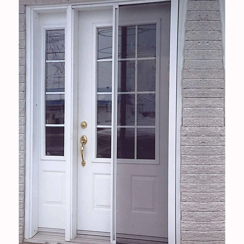 Porte moustiquaire rétractable, 36" x 79-1/4" (blanc)