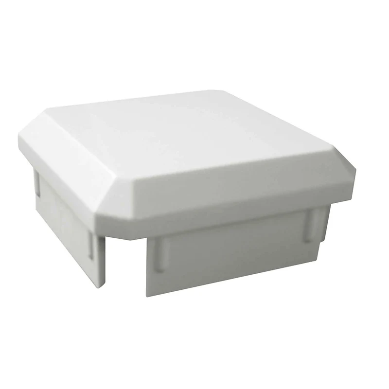 Capuchon Legacy pour poteau de rampe, 3'' x 3'' (blanc)