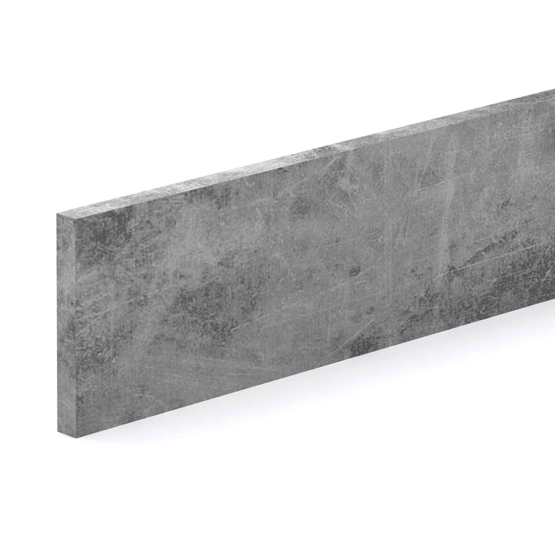 Barre plate en acier non plaqué, 1/8'' x 2'' x 72''