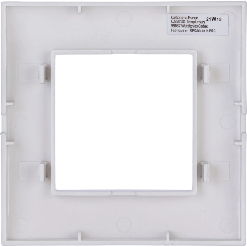 Plaque de finition simple Kalya - Zenitech