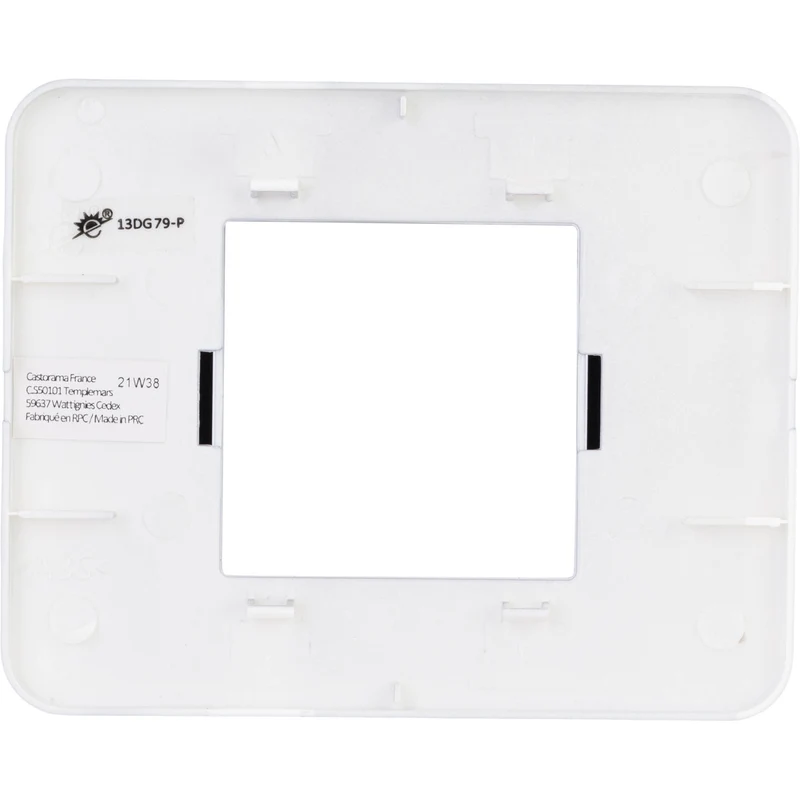 Plaque de finition simple Kalya - Zenitech