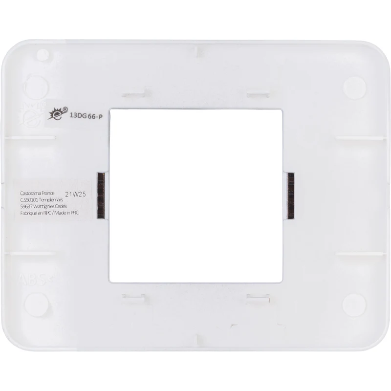 Plaque de finition simple Kalya - Zenitech
