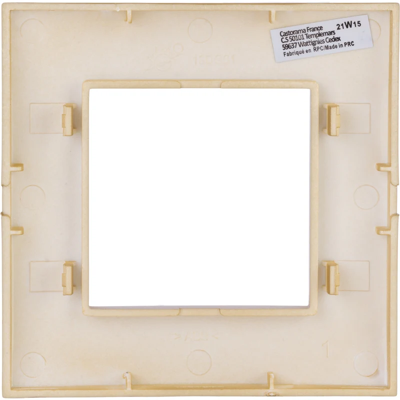 Plaque de finition simple Kalya - Zenitech