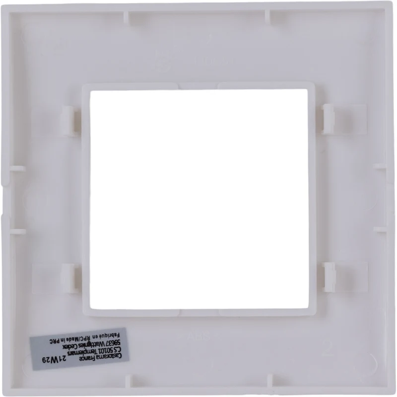 Plaque de finition simple Kalya - Zenitech