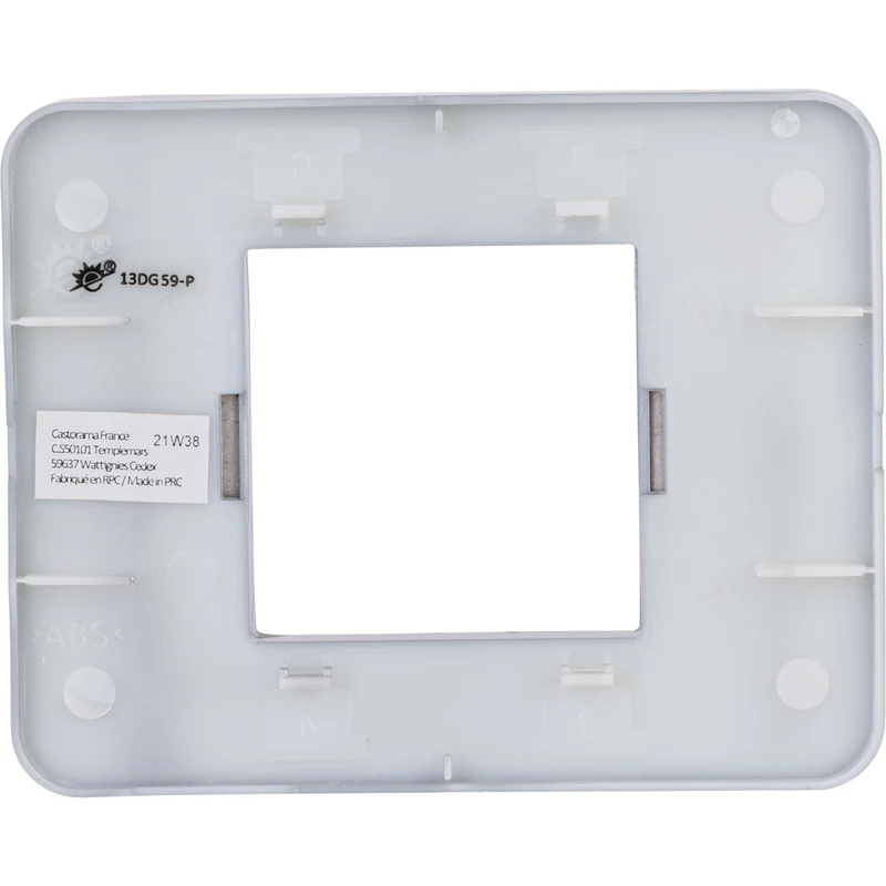 Plaque de finition simple Kalya - Zenitech