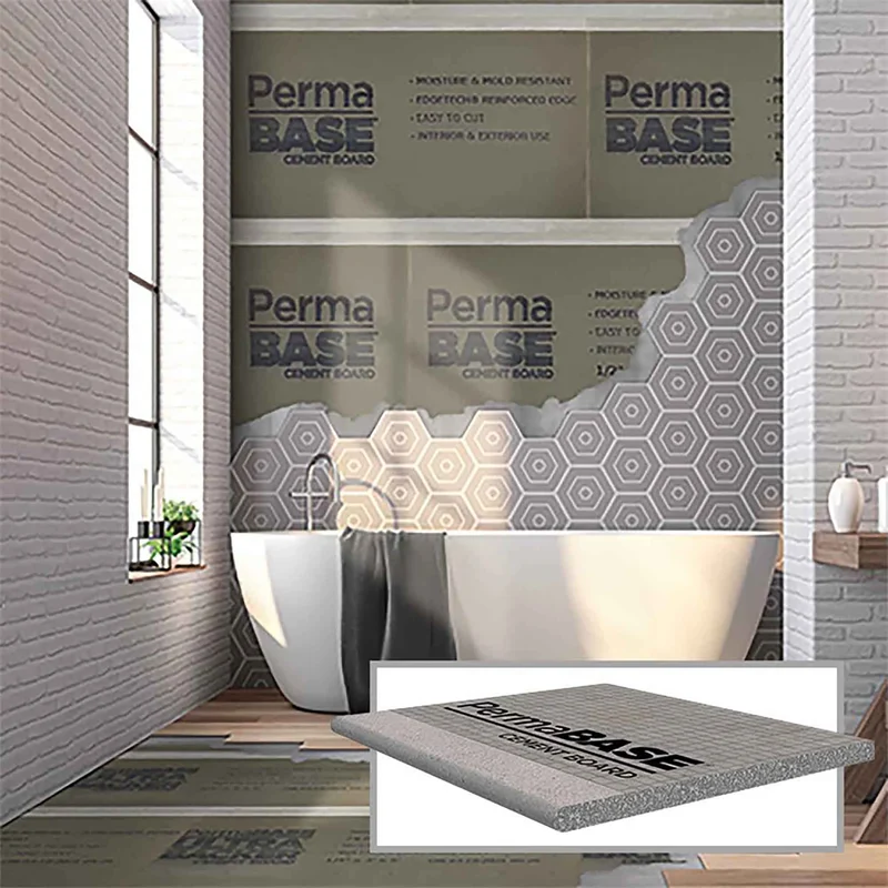 Panneau de béton, 1/2'' x 32'' x 60''