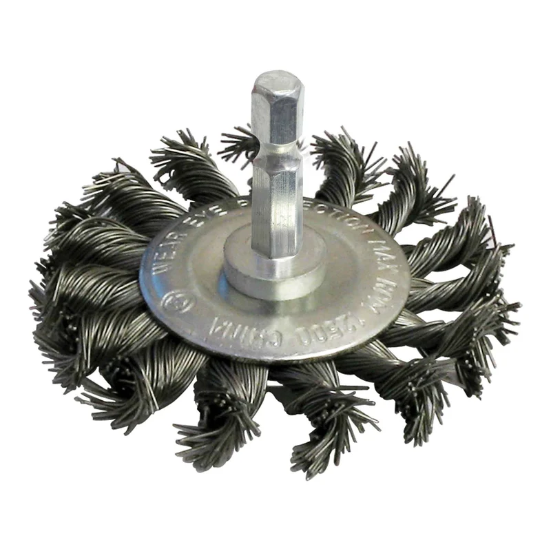 Brosse de finition à fils noués, 1'' (rugueux)