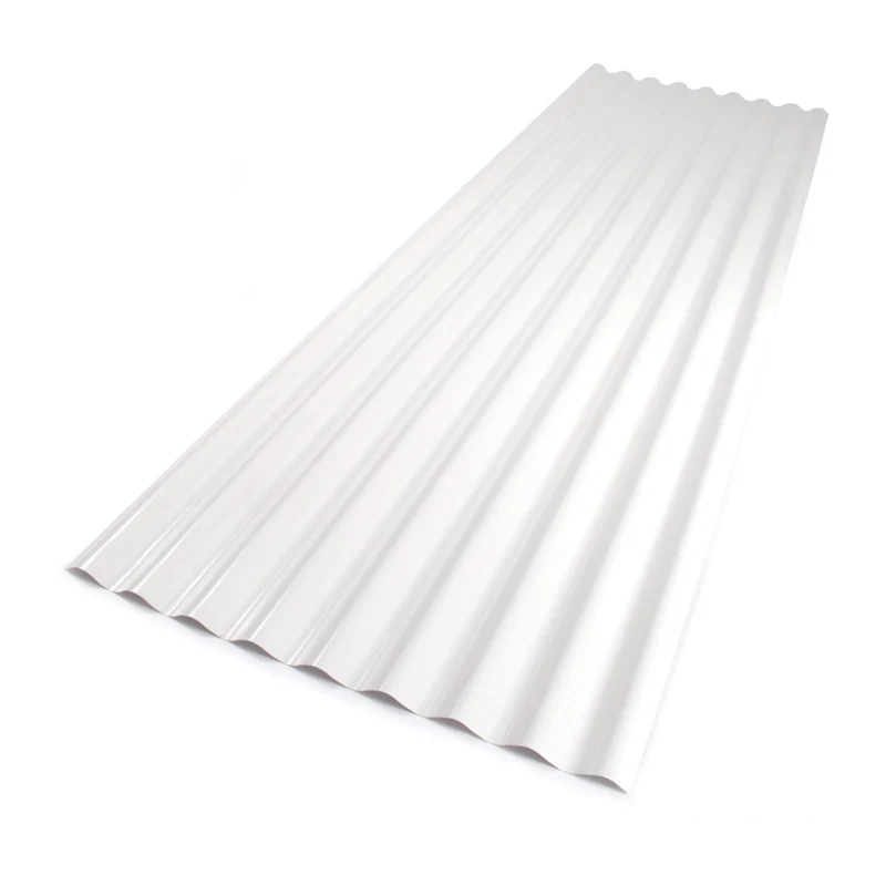 Panneau ondulé de toiture Palruf de 24" x 8', blanc