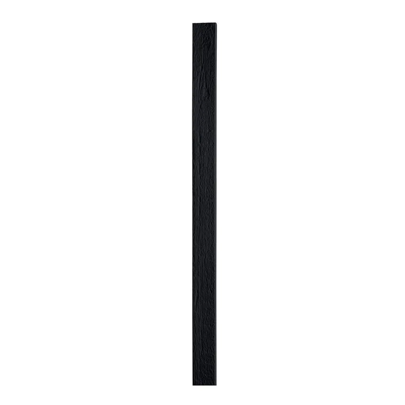 Couvre-joint pour planche de revêtement de 3/8" x 2-1/4" x 144", noir (8 unités)