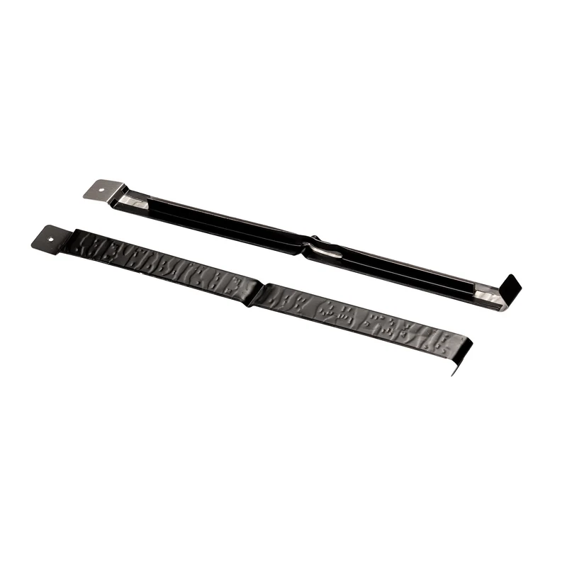 Joint de revêtement texturé V-Notch de 12" x 7/8", noir (20 unités)
