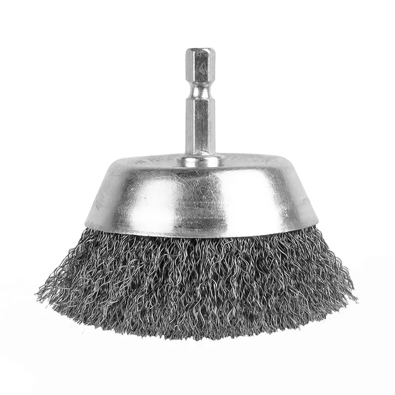 Brosse coupelle d'extrémité, 3'' (fin)