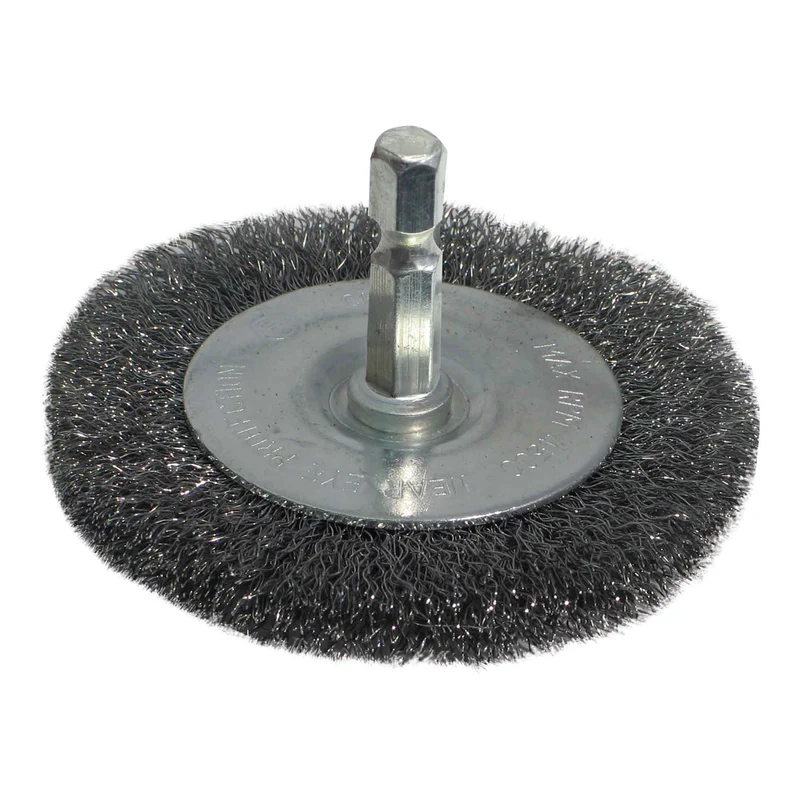 Brosse métallique circulaire, 2'' (rugueux)