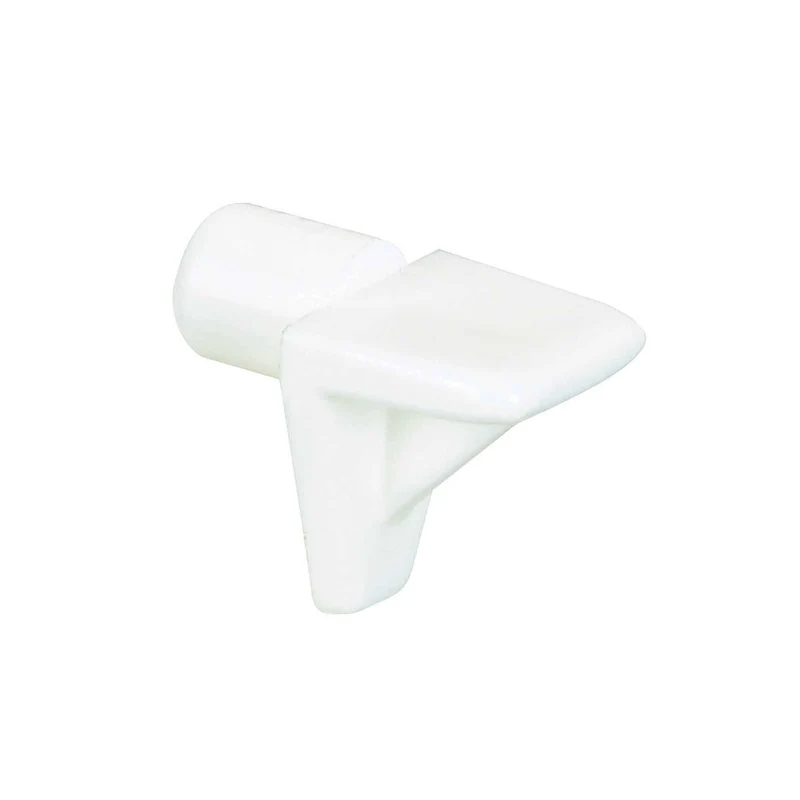 Support à tablette en plastique blanc, 6 mm (8 unités)