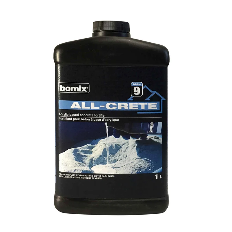 Fortifiant pour béton à base d’acrylique ALL-CRETE, 1 L