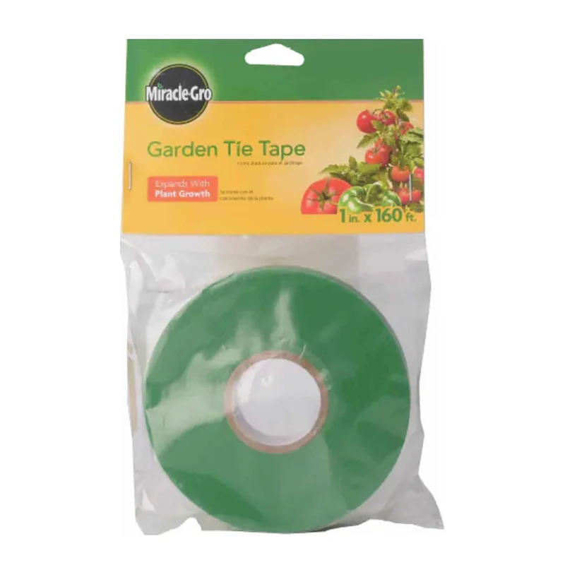 Ruban d'attache vert pour plantes et jardins, 1/2'' x 160'