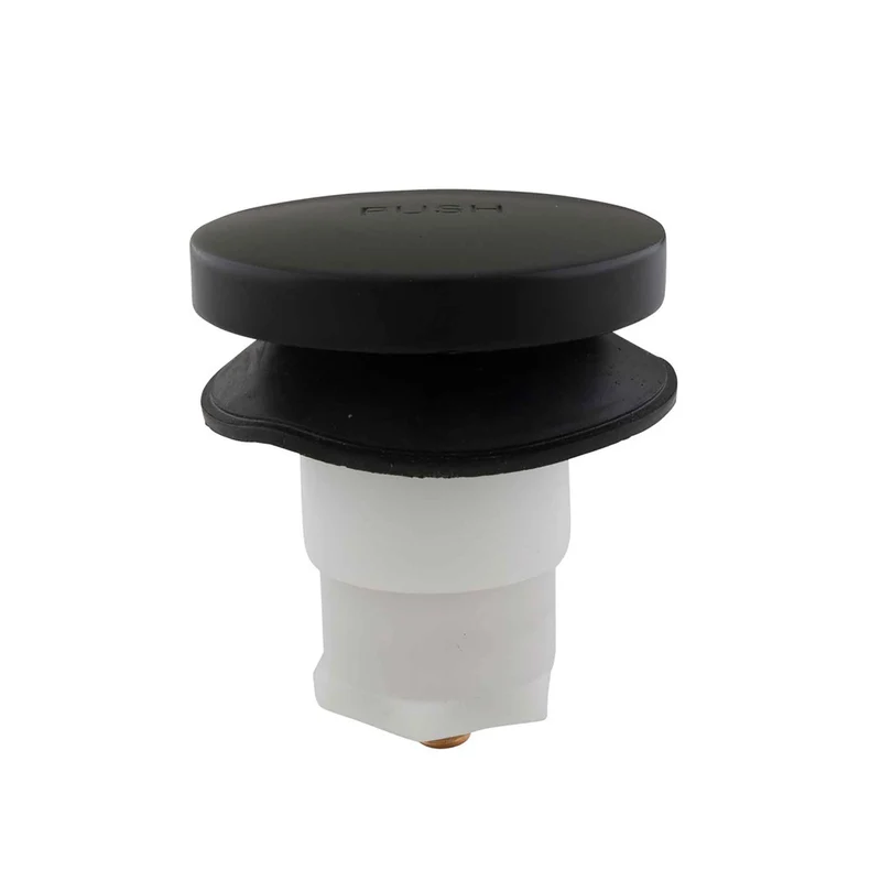 Bouchon de bain à cliquer, 5/16'' (noir mat)
