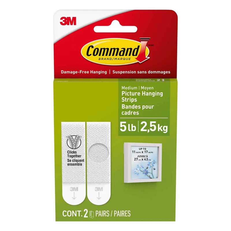 Bandes pour cadres, 5 lb (2 paires)
