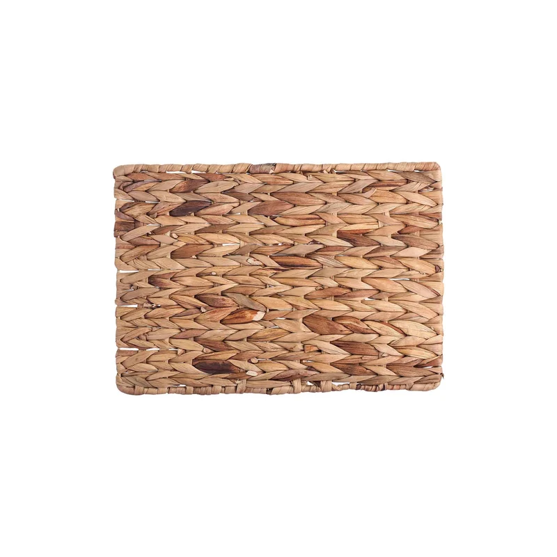 Tapis en jacinthe d'eau, rectangulaire