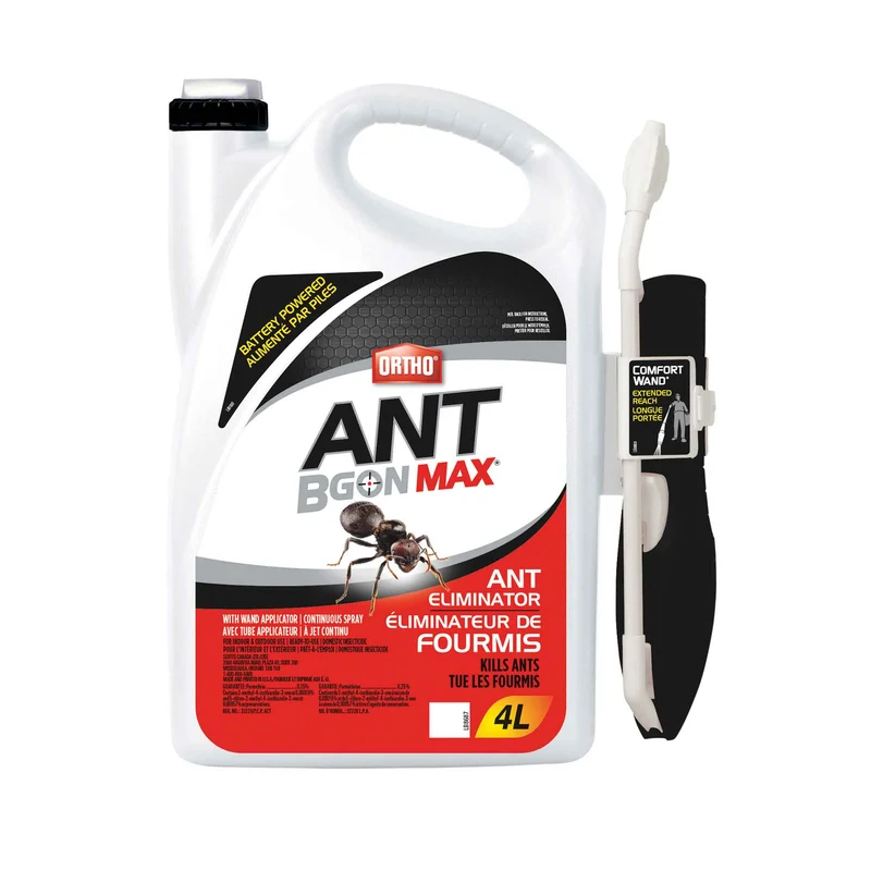 Éliminateur de fourmis avec tube et applicateur à jet continu prêt à l'emploi Ortho Ant B Gon Max, 4 L
