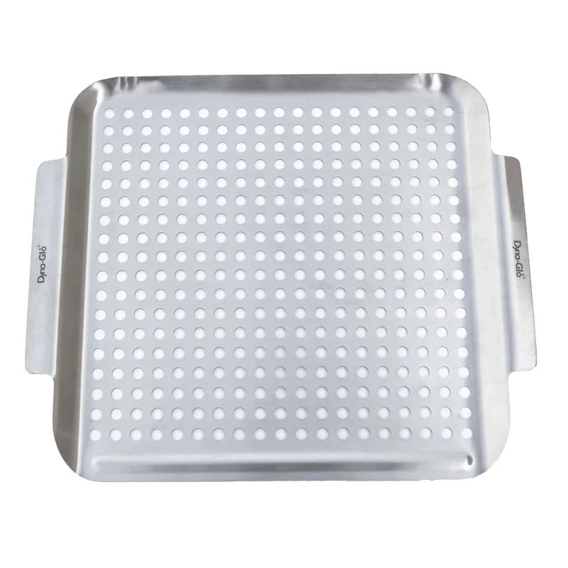 Plaque de cuisson pour barbecue en acier inoxydable, 13,39'' x 11,42'' x 0,94''