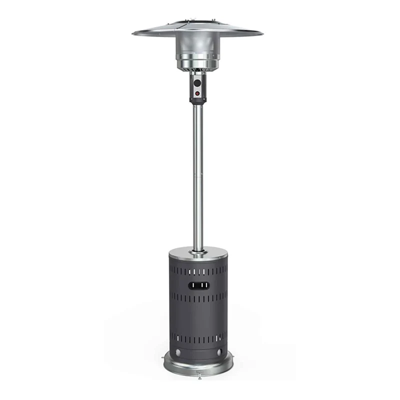 Chauffage de terrasse extérieur au propane avec roulettes, 50 000 BTU