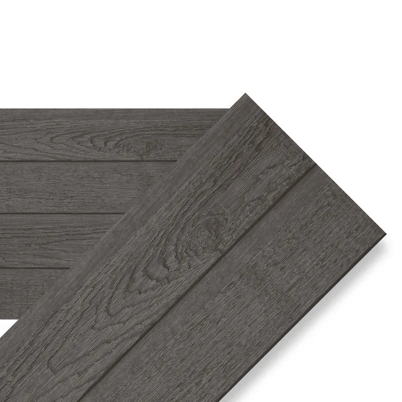 Revêtement d'extérieur Ridgewood D-5 de 12" x 3/8" x 12', Charbon