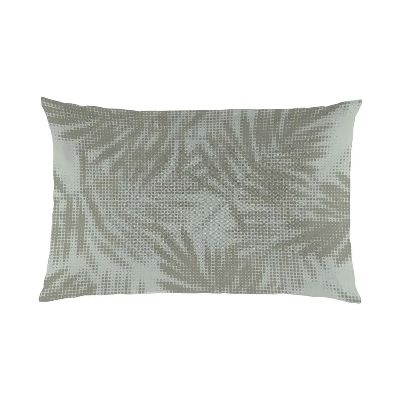Coussin d'extérieur imprimé et tissé, 12'' x 18'' (fougères)