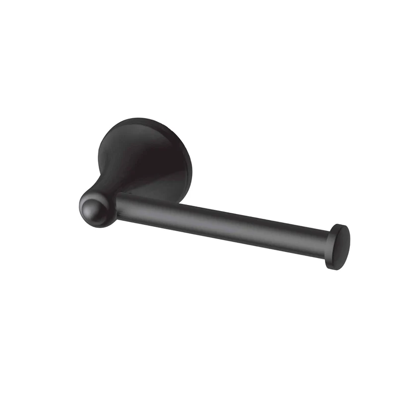 Distributeur de papier hygiénique européen Laia, noir mat