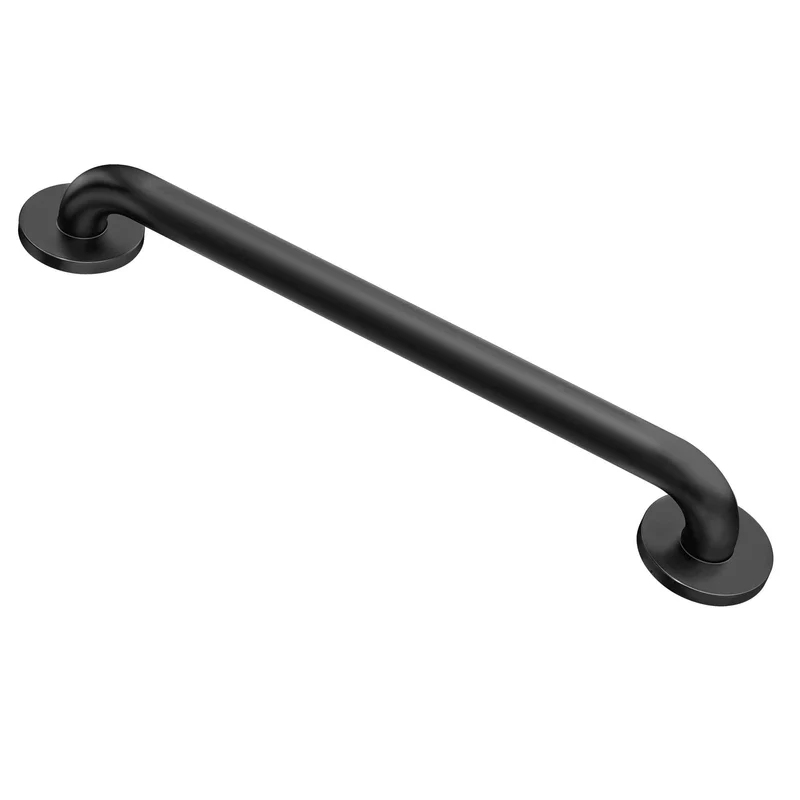 Barre d'appui à vis cachées de 18'' Home Care, noir mat