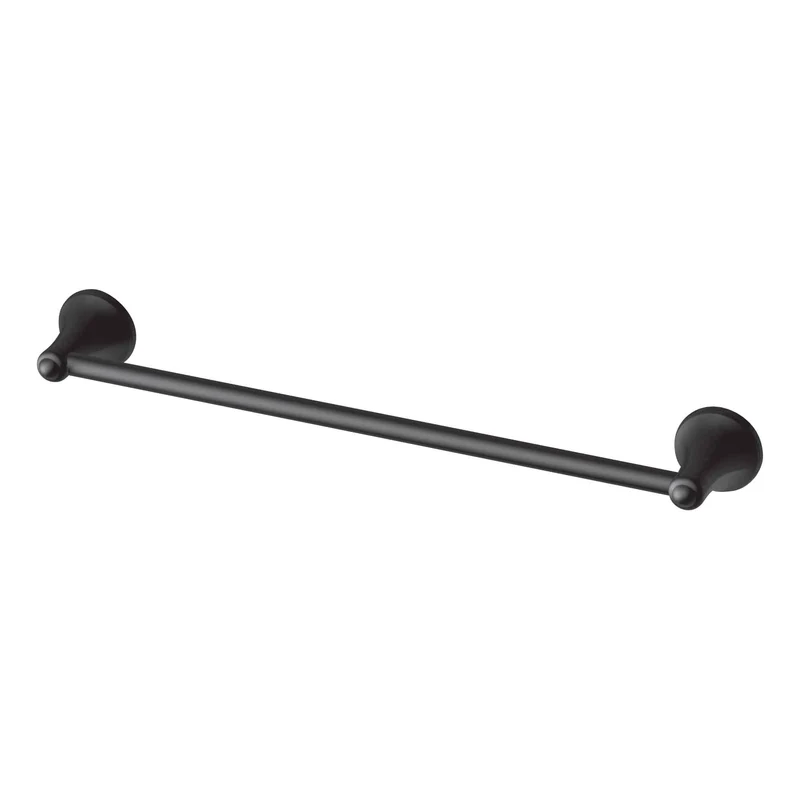 Porte-serviettes Laia de 18'', noir mat