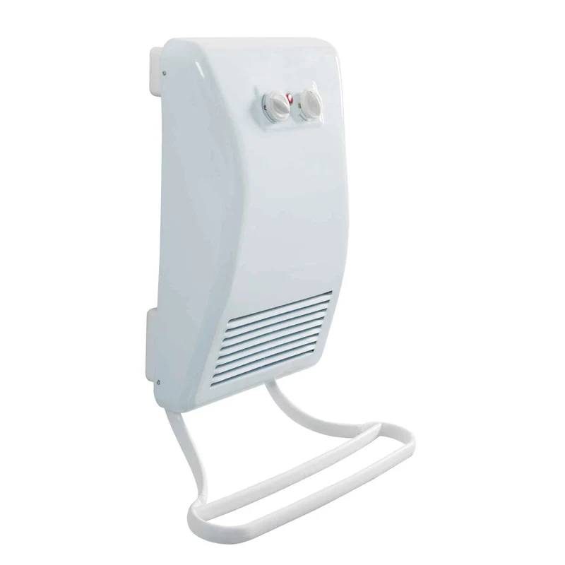 Chaufferette de salle de bain avec porte-serviette, 750 W / 1 500 W