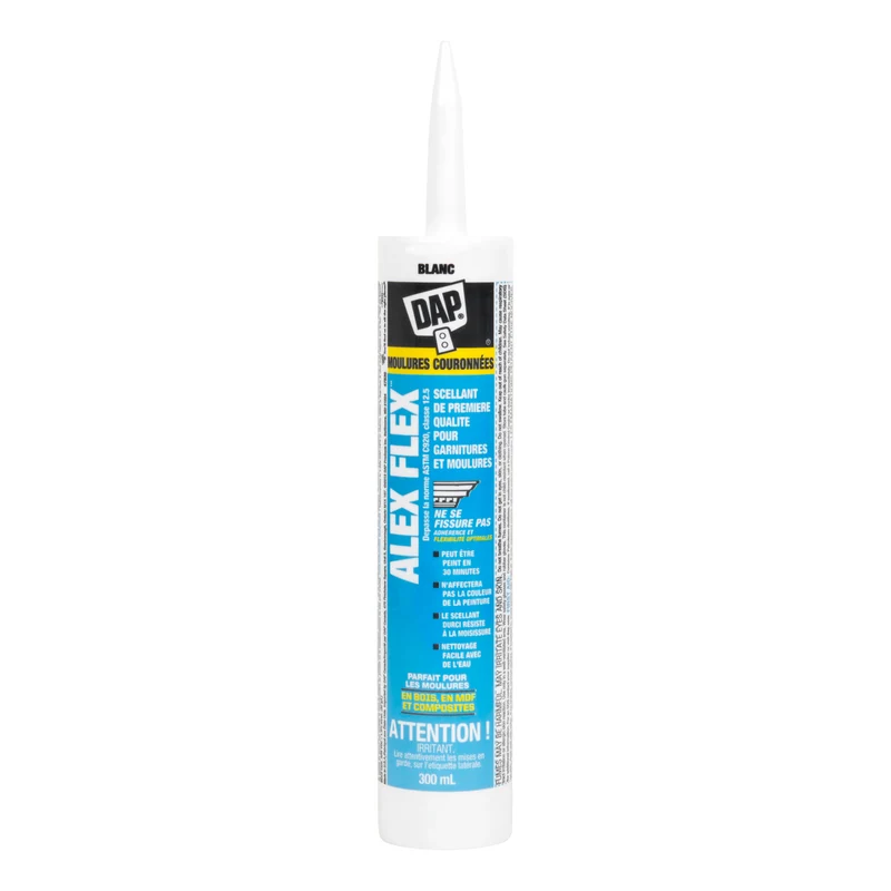 Scellant de première qualité pour garnitures et moulures ALEX FLEX, 300 ml